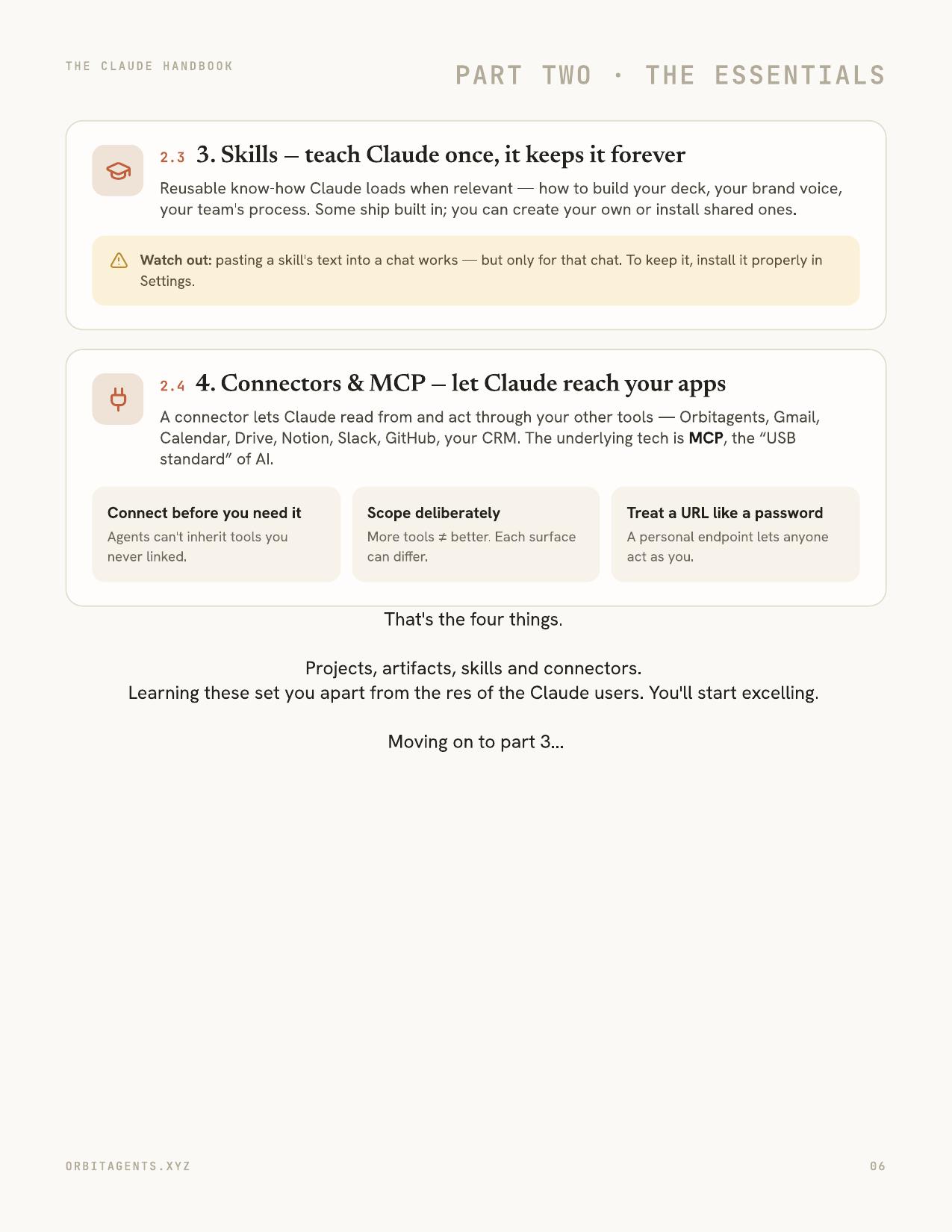 The Claude Handbook page 6